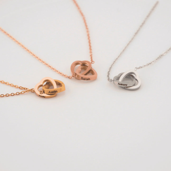 Coffret Rose Éternelle avec Collier Gravé