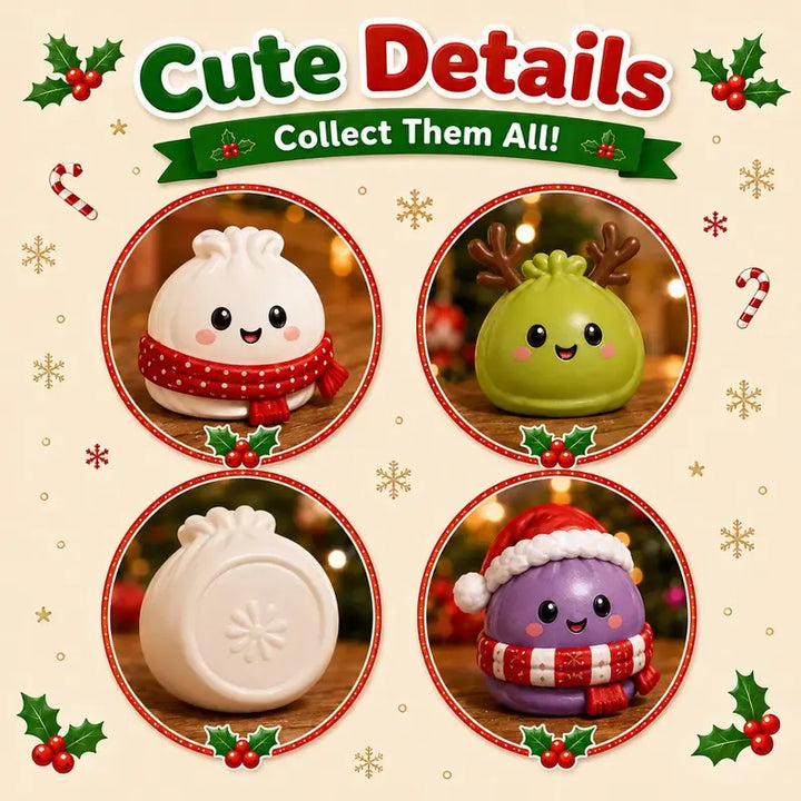 🎀 Calendrier de Noël Mini Squishies 2026🎄