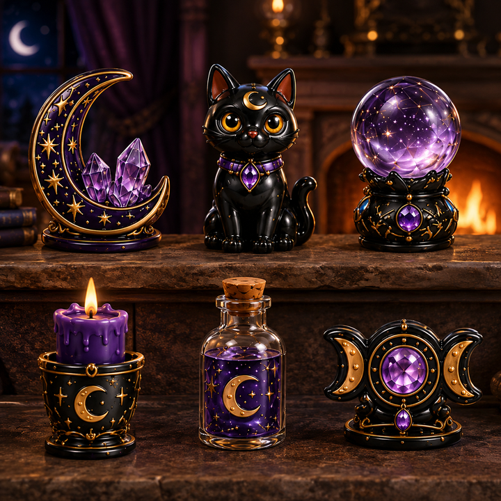 Calendrier de l’Avent Crystal Witch 2027 – 24 Jours de Magie et de Miniatures Mystiques