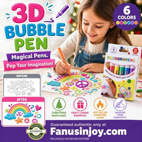🎁🔮Stylo magique – Dessinez en 3D d'un seul trait !