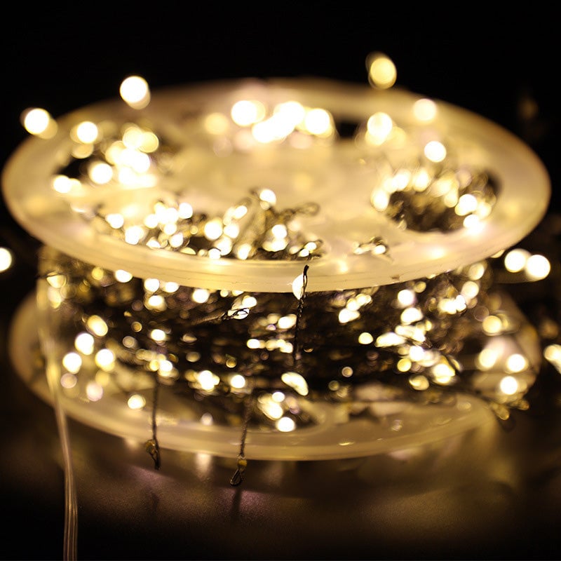 🎄🎁 Vente Flash de Noël ✨ Guirlande lumineuse en fil de cuivre