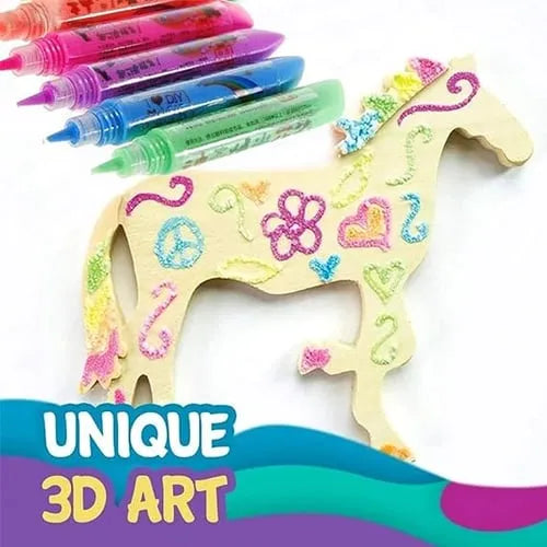 🎁🔮Stylo magique – Dessinez en 3D d'un seul trait !