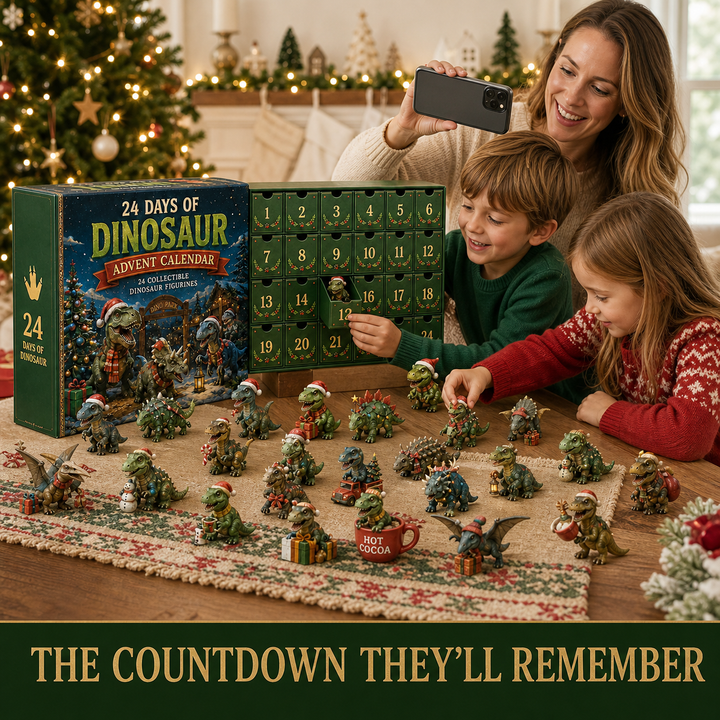 Calendrier de l’Avent Dinosaures – 24 surprises