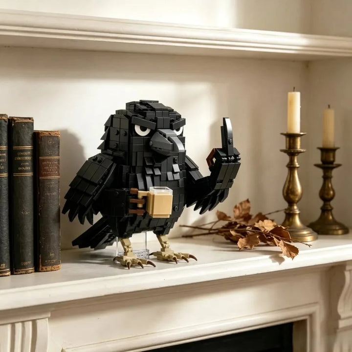🐦‍⬛ Corbeau Sarcastique – Kit de Construction ☕