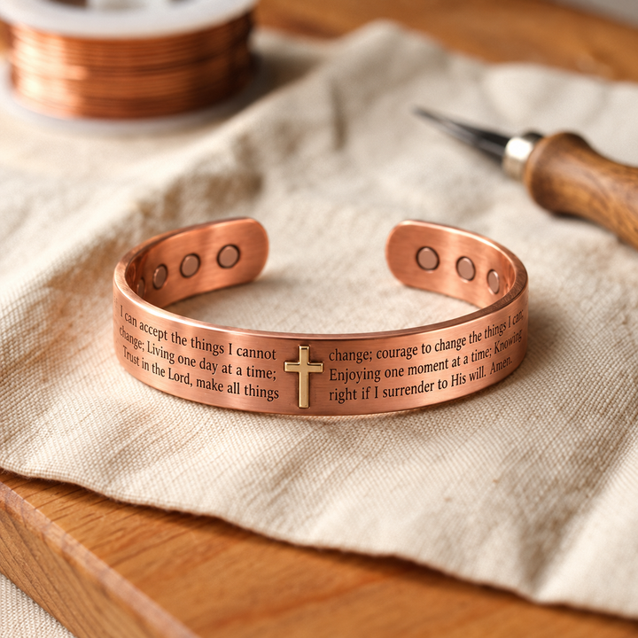 Bracelet de Foi en Cuivre de Maria