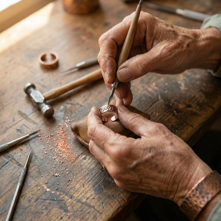 La Bague en Cuivre de Maria