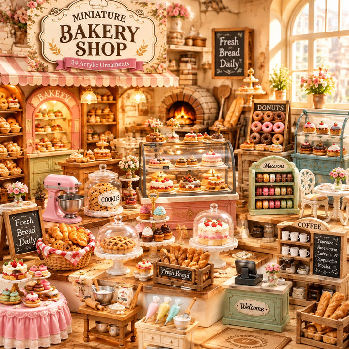 Calendrier de l’Avent 2026 – Mini-Boulangerie | 24 Jours de Surprises
