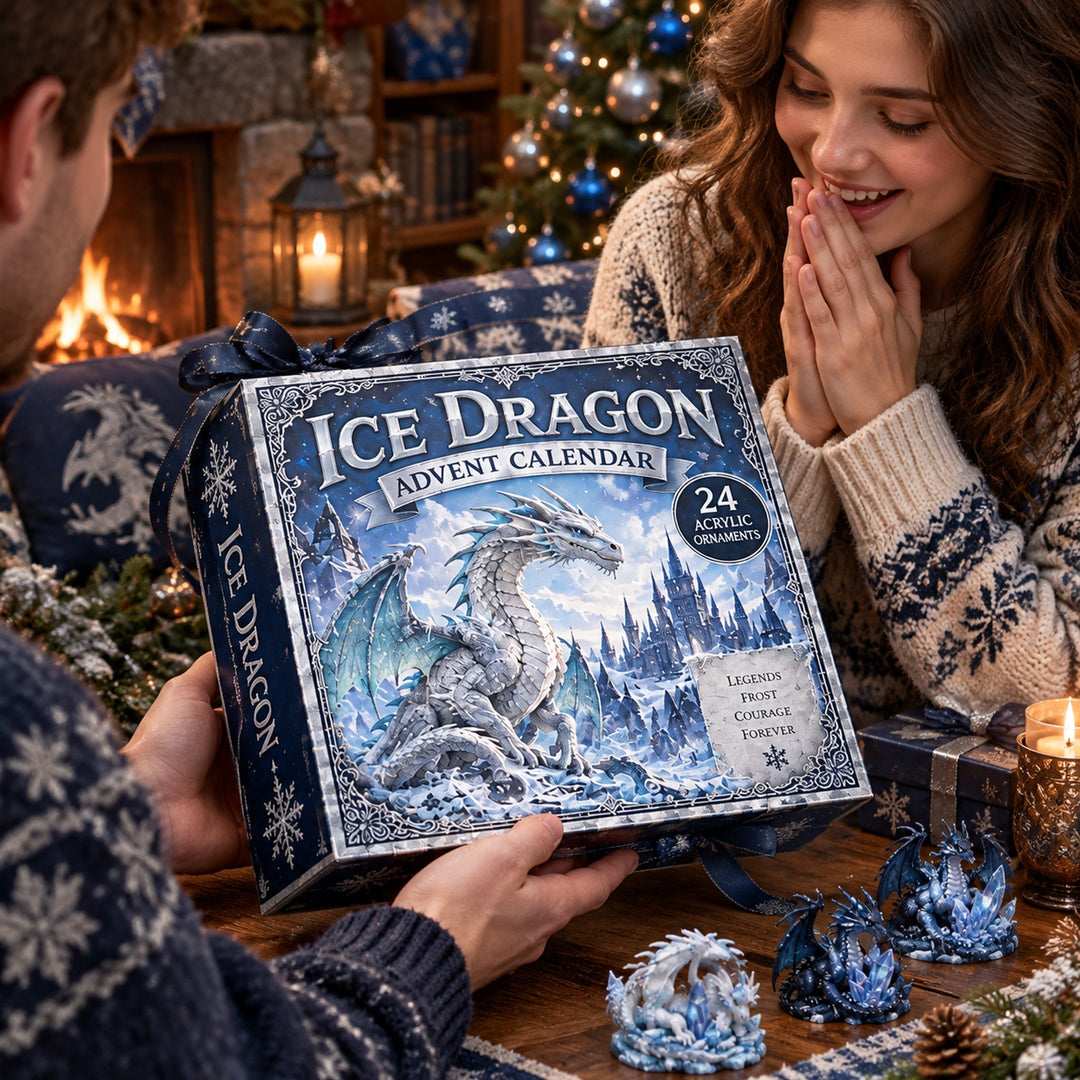 🐉❄️ Calendrier de l’Avent Dragon de Glace 2026 – 24 Surprises 🎄