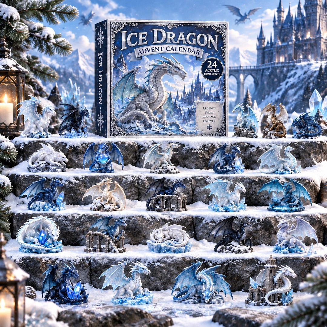 🐉❄️ Calendrier de l’Avent Dragon de Glace 2026 – 24 Surprises 🎄