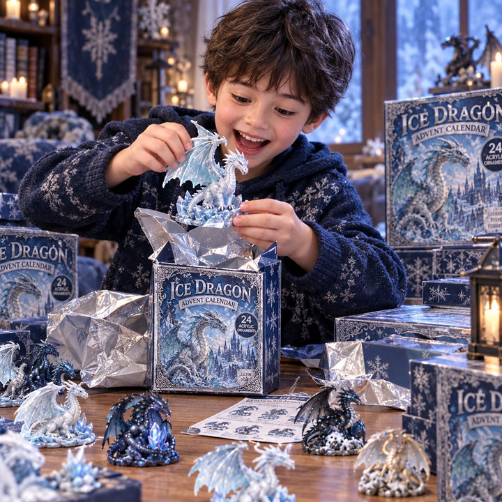 🐉❄️ Calendrier de l’Avent Dragon de Glace 2026 – 24 Surprises 🎄