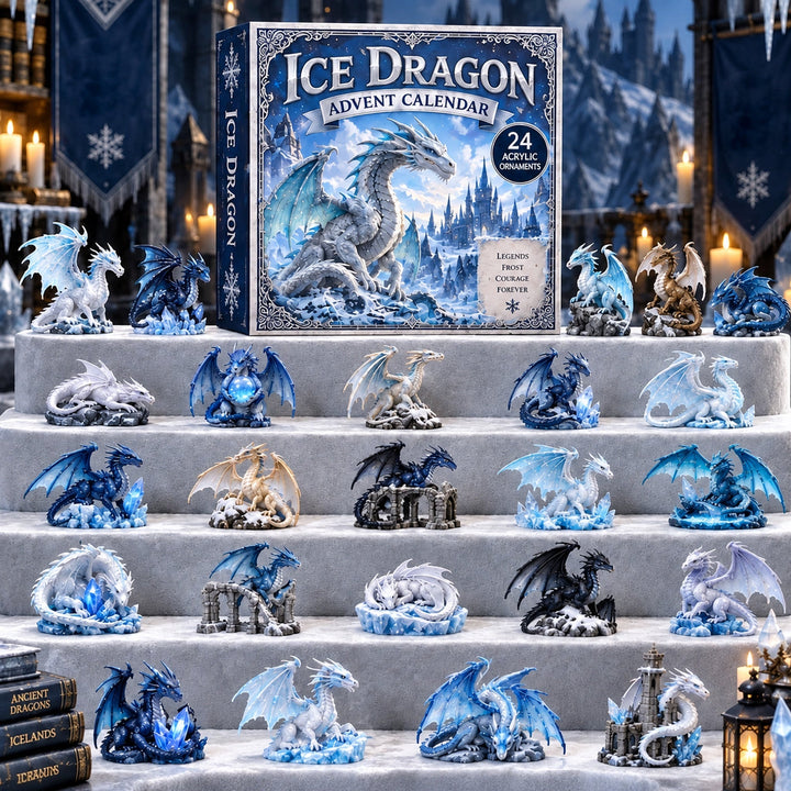🐉❄️ Calendrier de l’Avent Dragon de Glace 2026 – 24 Surprises 🎄