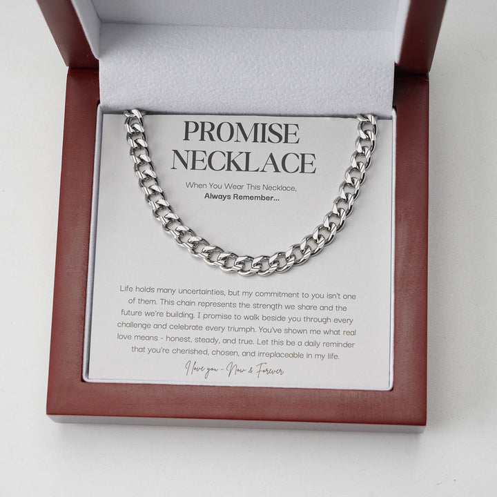 Collier Promesse pour Lui